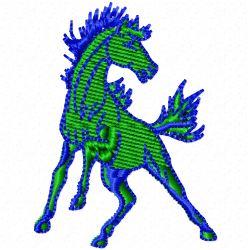 Horses Embroidery Design 7 Horses Embroidery Design 7